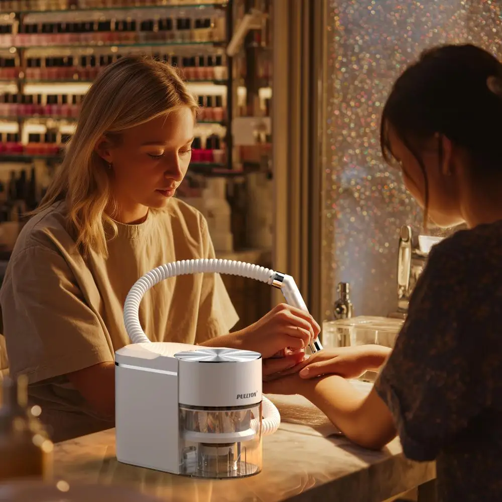 Nieuw ontwerp 2-in-1 240W elektrische ingebouwde stofafzuiging nagelboorgereedschap voor manicure pedicure salon