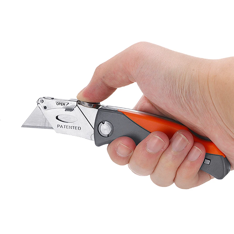 SHEFFIELD S067220 Folding Utility Knife Multifunctional Pocket Camping Heavy Duty Cutter