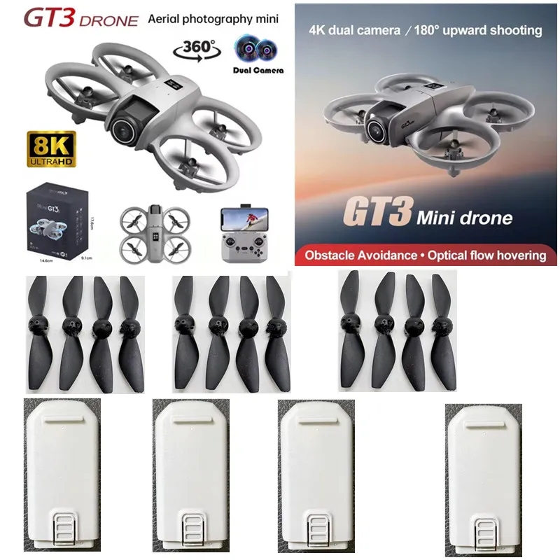 GT3 Drone Blades 3.7V 1800MAH Battery For GT3 MINI Drone GT3 Drone Battery Blades GT3 Dron Battery Parts accessory