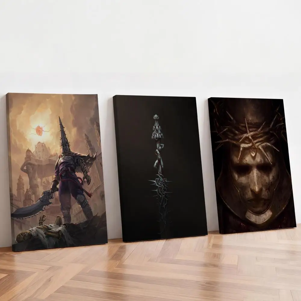 Cuadro Decorativo Blasphemous 2 con Caligrafía, Marco Interior, Arte para Cubrir Álbumes, Decoración de Pared para Cafetería, Bar o Habitación