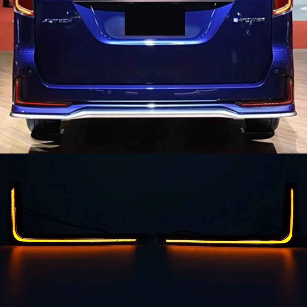 

Car LED rear lamp For Nissan Serena 2019 2020 2021 2022 Rear Bumper Reflector Light Brake with Dynamic Turn Signal