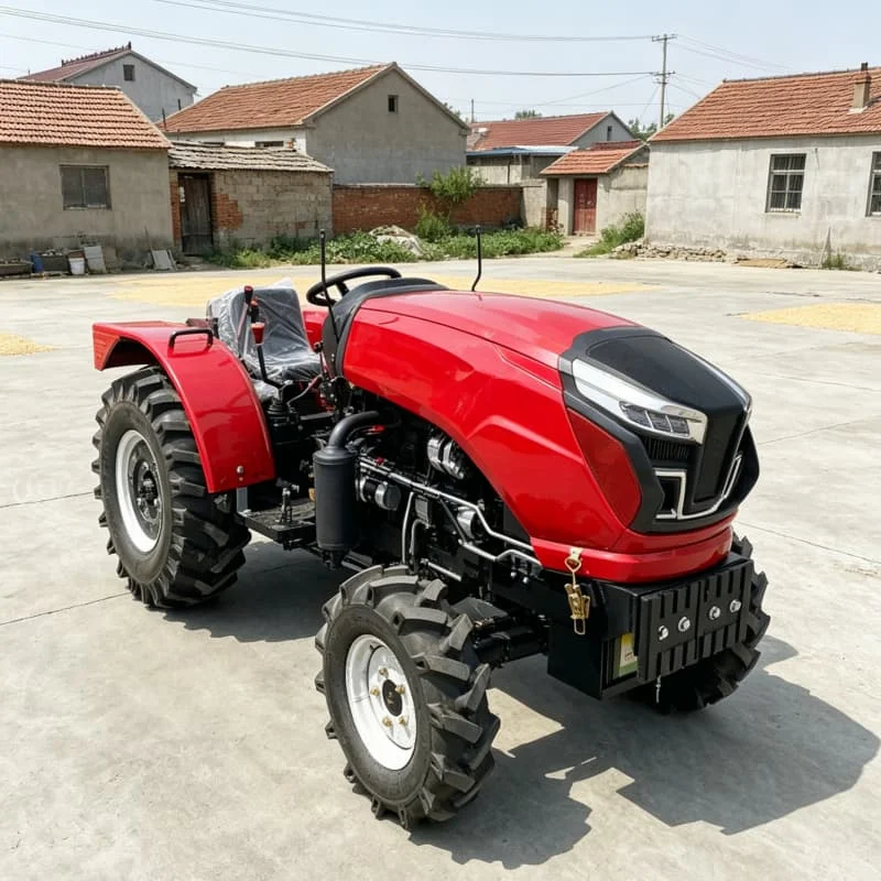 

Customized High Horsepower 4WD Mini Tiller, Bestselling Four-Wheel Rotary Tiller, Wheeled Ploughing Rotary Tiller