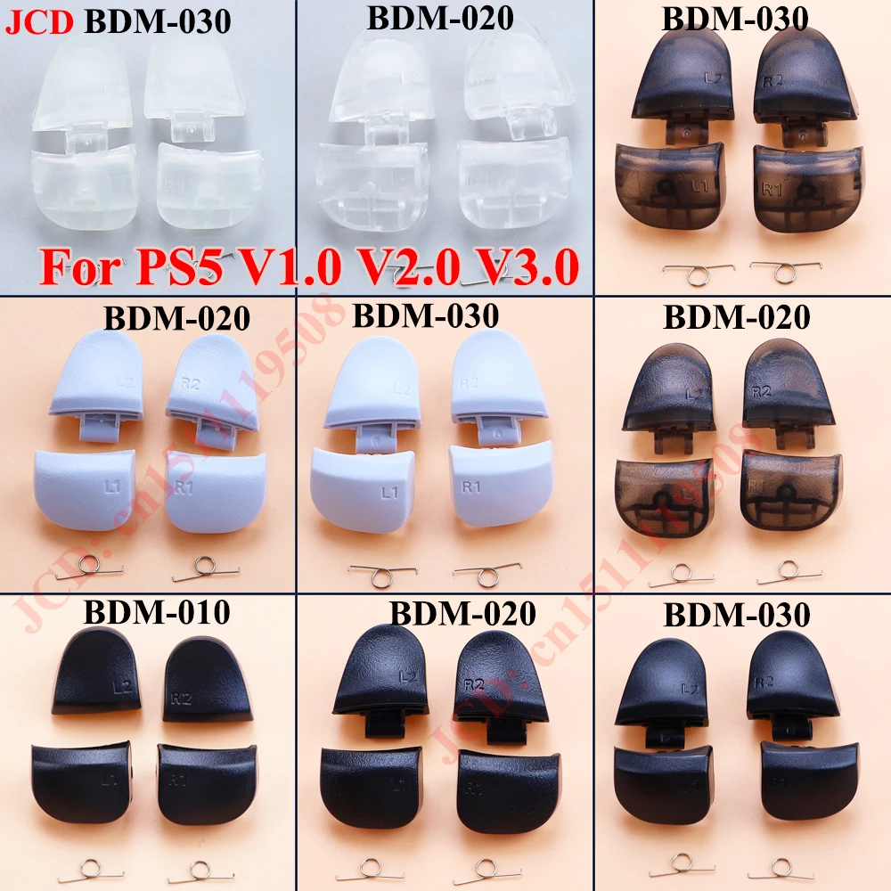 Botones de disparo con resortes L1 R1 L2 R2 Botones de disparo Botón con resorte para PS5 BDM-010 BDM-020 BDM-030 Controlador DualSense