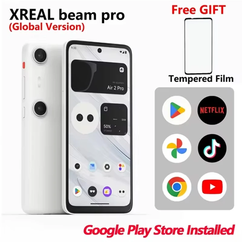 Xreal Beam Pro Version mondiale avec Google Play Nreal Beam boîte de Projection 3DoF pour lunettes XREAL Air, Air2 Air2 Pro AR
