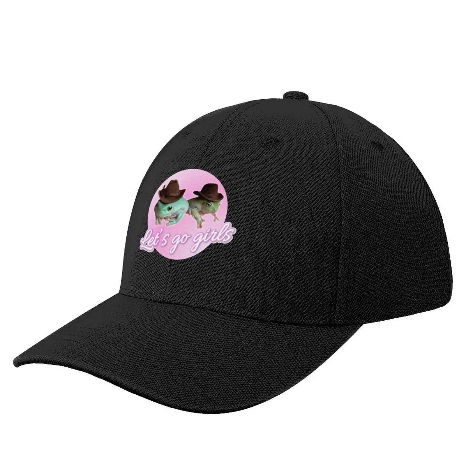 

let's go girls Baseball Cap Gentleman Hat Vintage tea Hat For Women Men's