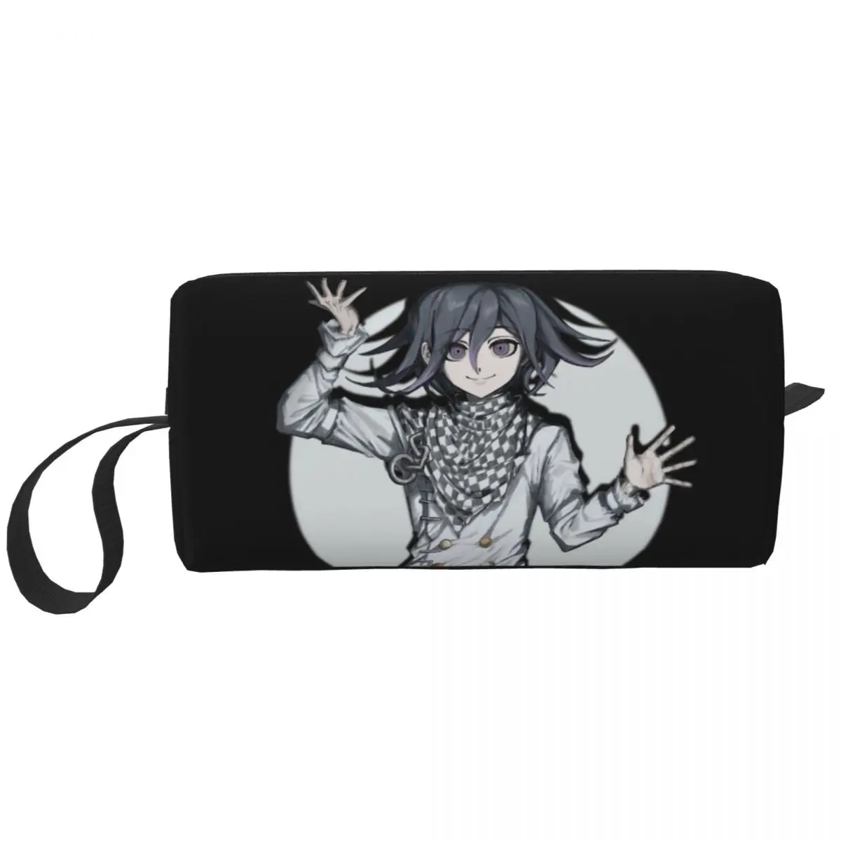 Kokichi Oma Makeup Bags Danganronpa Amine Large Capacity Cosmetic Bag Trendy Tr…