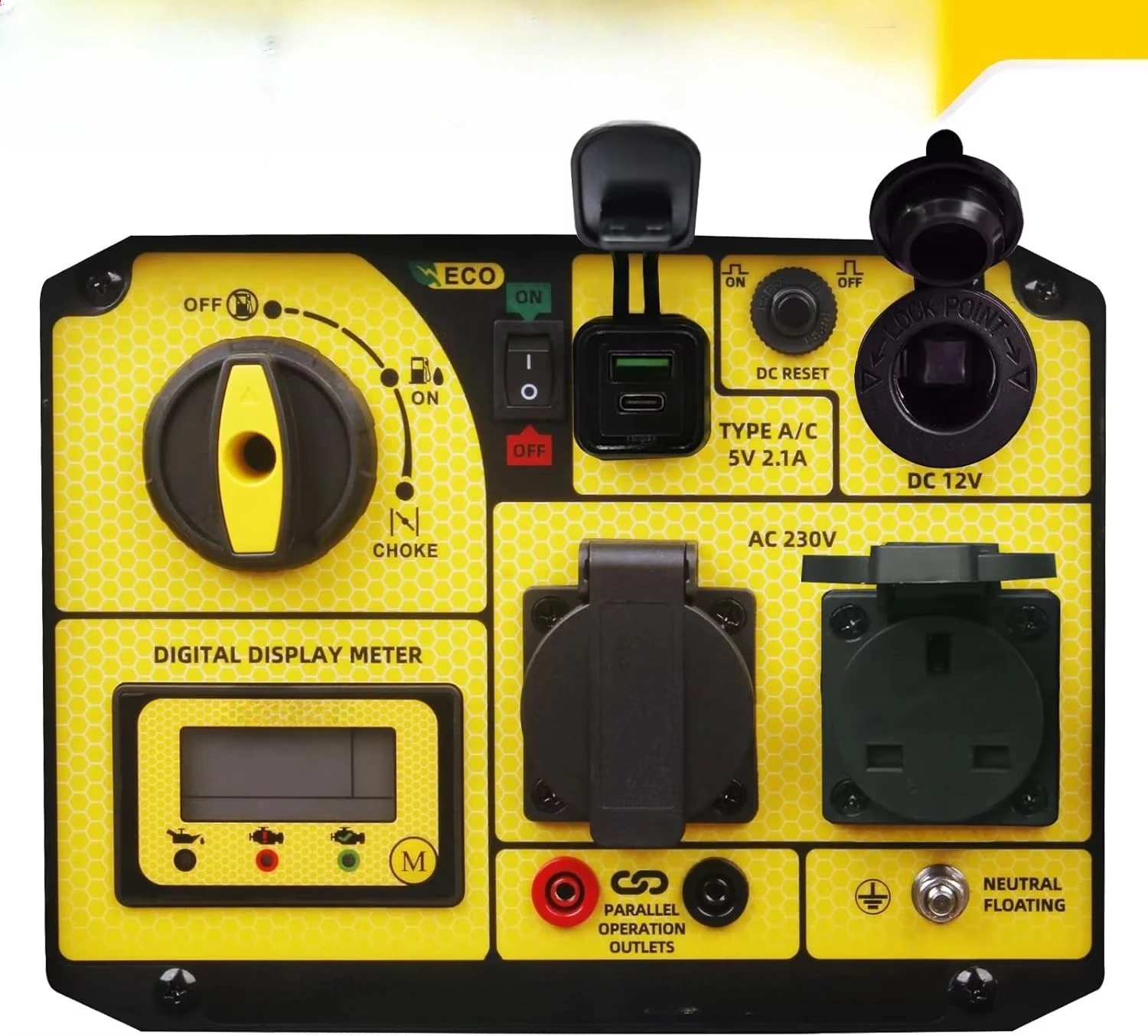 Aceup Energy Generador inversor portátil silencioso de 3400 vatios alimentado por gasolina con certificación CE para el hogar Camping RV EURO-V refrigerado por aire