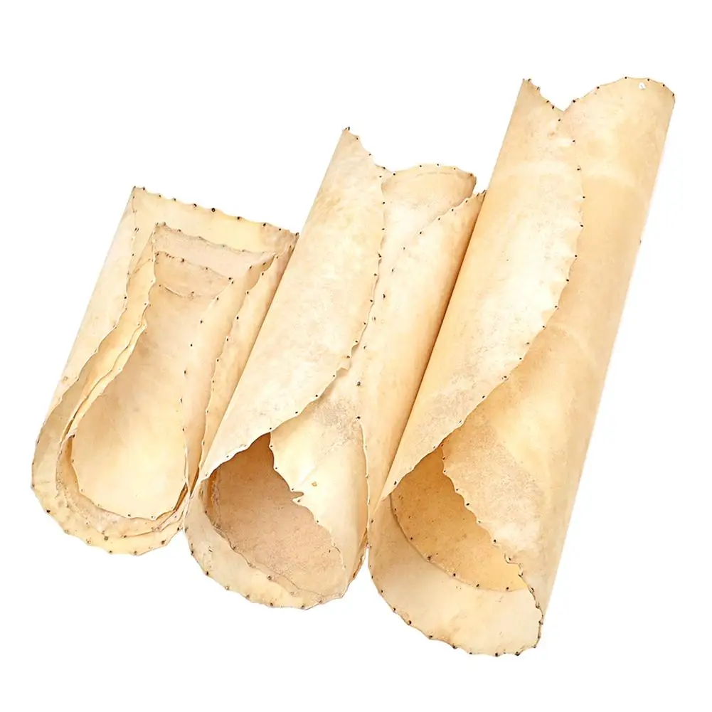 2 قطعة رأس جلد الماعز لجزء الطبل الأفريقي الدف قرع (قطر 370 مللي متر)