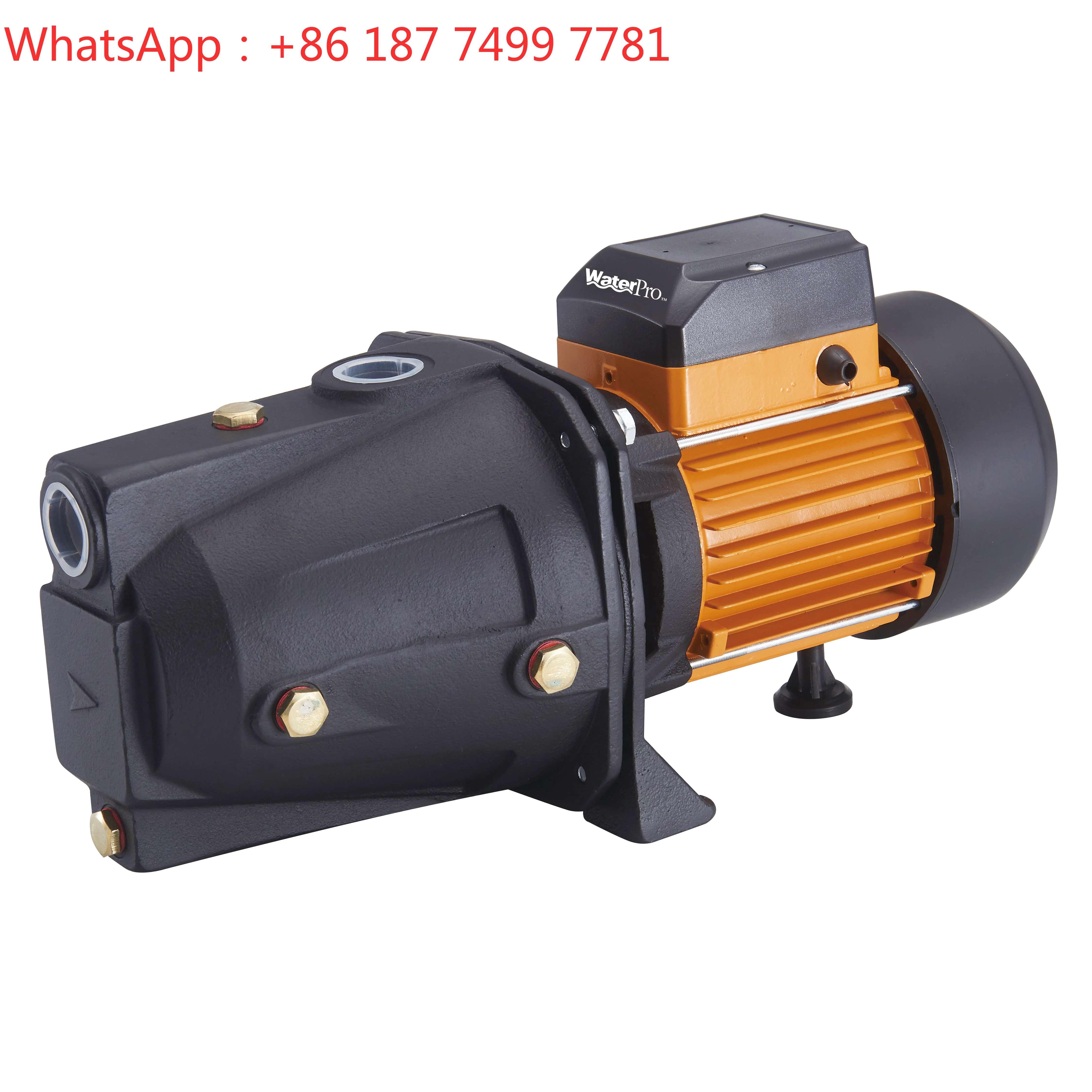 Portable Cast Iron Self Priming Jet Pump 1HP Electric Water Pump for Living Water Supply