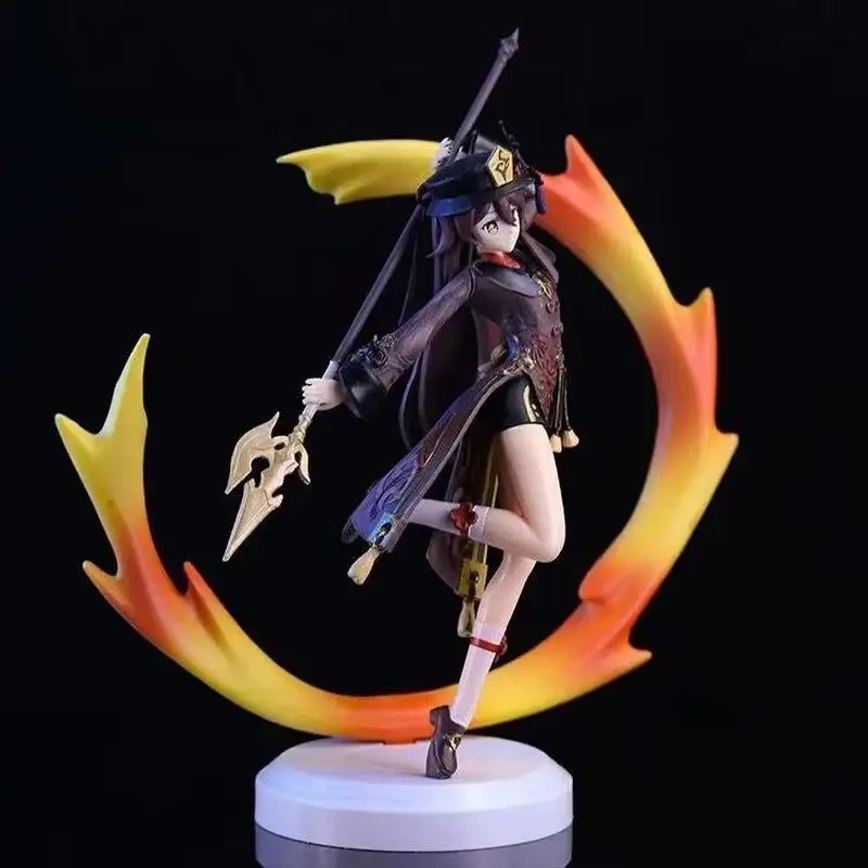 

Genshin Impact Flame Walnut Handmade Comic Cartoon Around Kerry Anime Beautiful Girls Handmade Model Ornaments Kids Birthday Toy