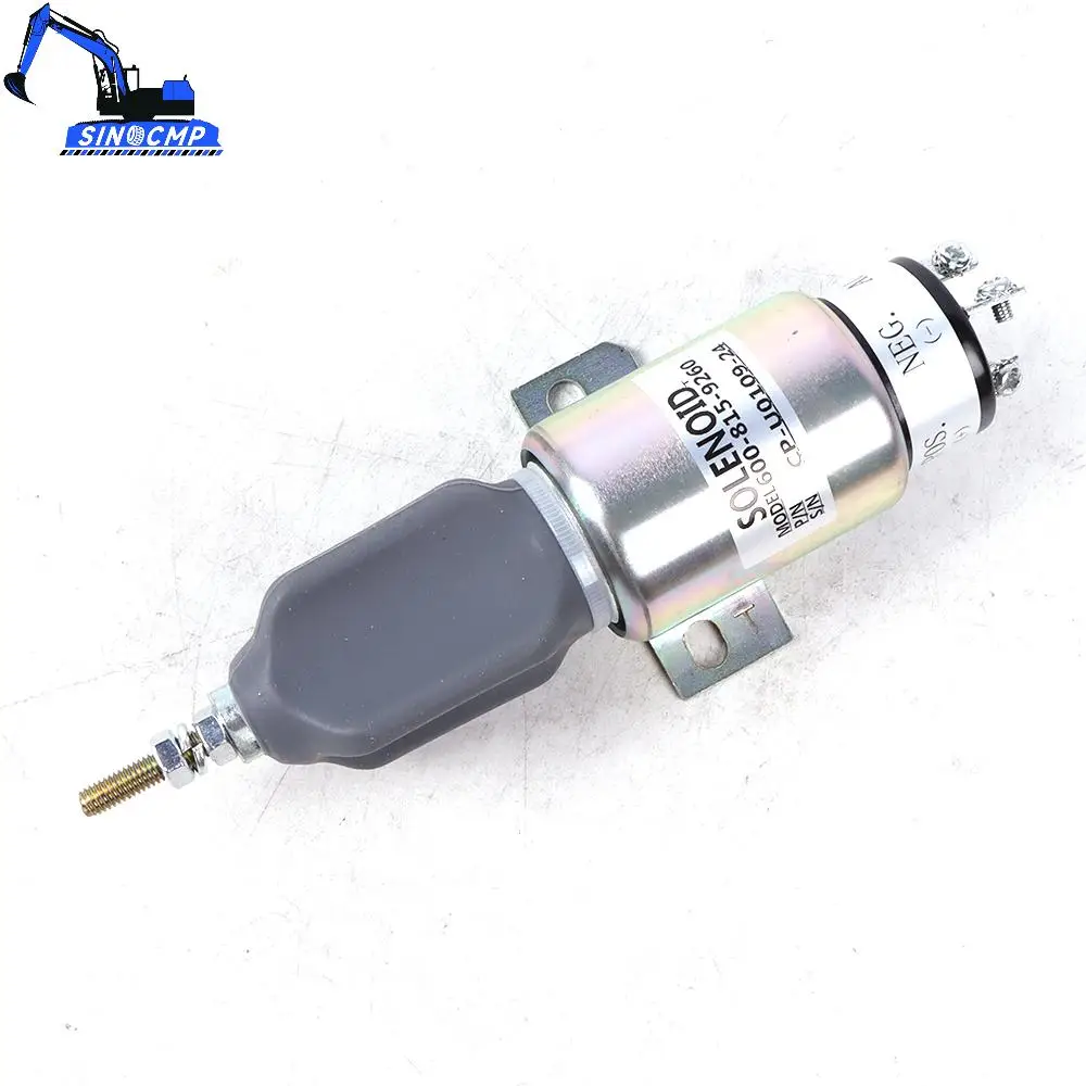 

24v Fuel Shutoff Solenoid SA-4269-24 600-815-9260 600-815-9261 For Komatsu PC128US PC138US WA100 WA150 WA320-5 WA80-3