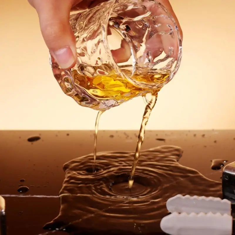 

G6KF Home Hotel Bar Wine Glass Heat-resistant Wine Glass Old Fashioned Snifter Mugs