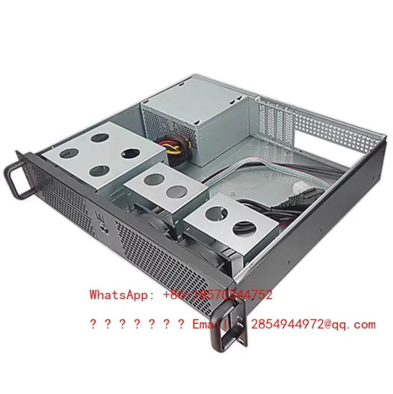 2U-239F Server Industrial Control Short Chassis 39CM Dual Optical Drive Bit MATX Main Board PC Small Power Bit