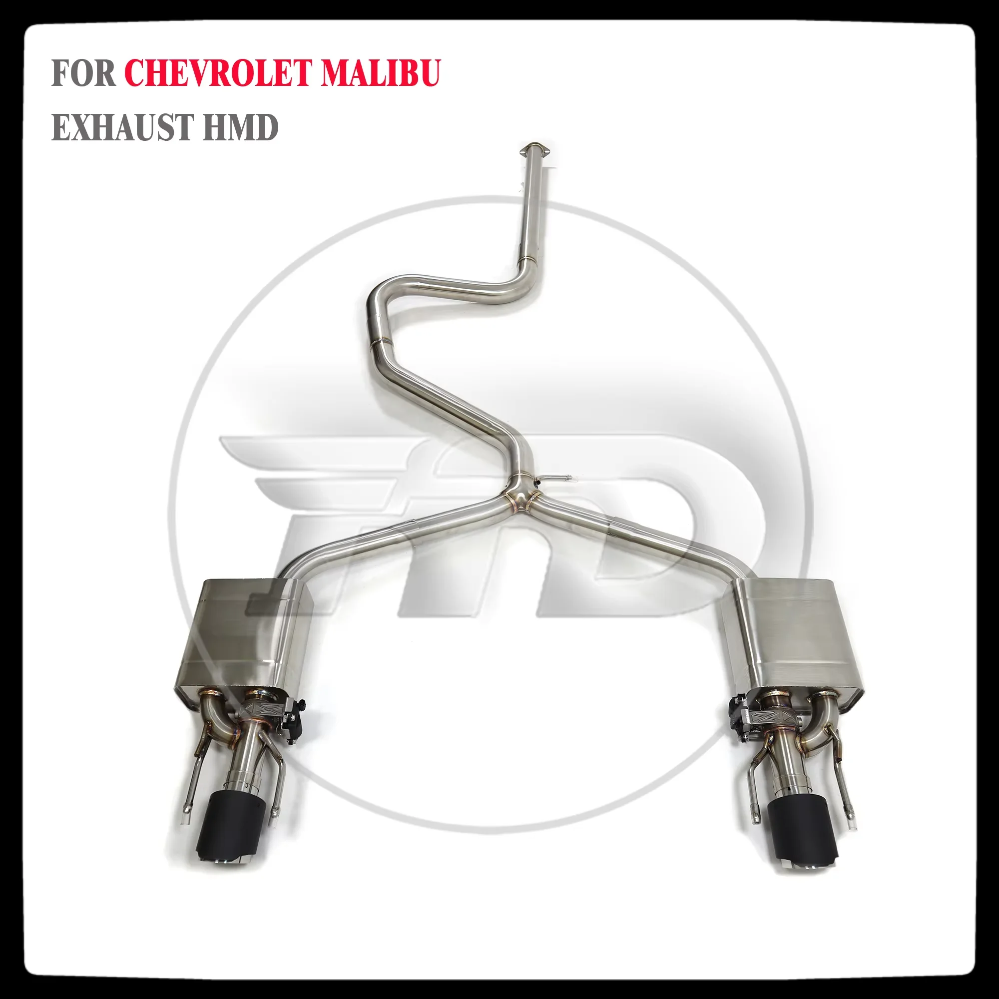 HMD Stainless Steel Exhaust System Performance Catback is Suitable for Chevrolet Malibu XL Car Valve Muffler