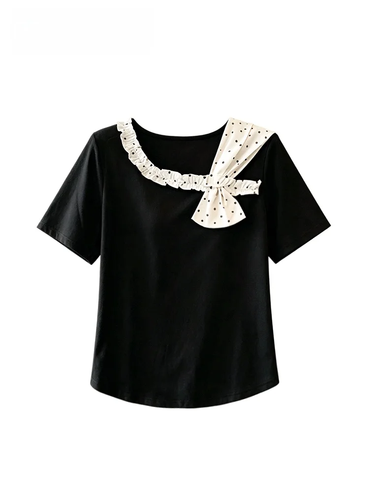 

Cara CLUB plus Size Women's T-Shirt Short Sleeve Casual Style Summer New Loose Fit Slimming Top for plus Size Women