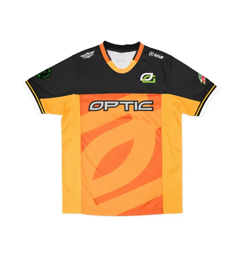 Optic Pro Liquid Team jersey, esports uniform, CSGO Dota2， Boys breathable high-quality, summer economy type