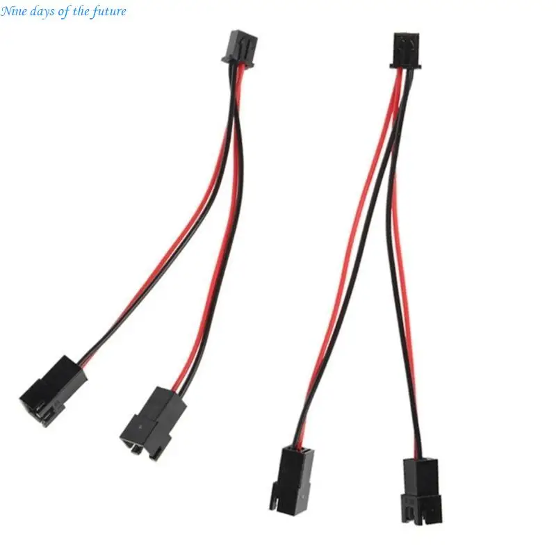 2pcs JST XH 2,54mm 2 Pin Connecteurs Câble pour mini périphériques télécommande E65A
