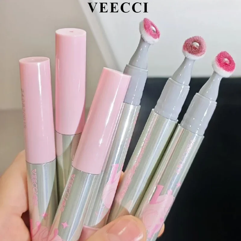 

VEECCI Crystal Clear Ice Iron Lip Gloss Light Mirror Long-lasting Non-staining Cup Moisturizing Lipstick Easy To Wear Makeup