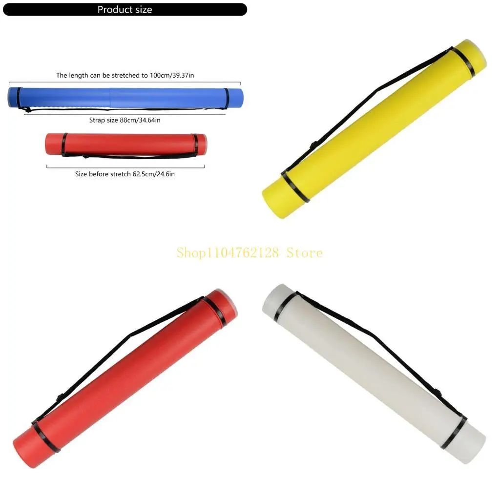 

Round Poster Tube Extendable Poster Storage Holder Poster Transport Tube best sale