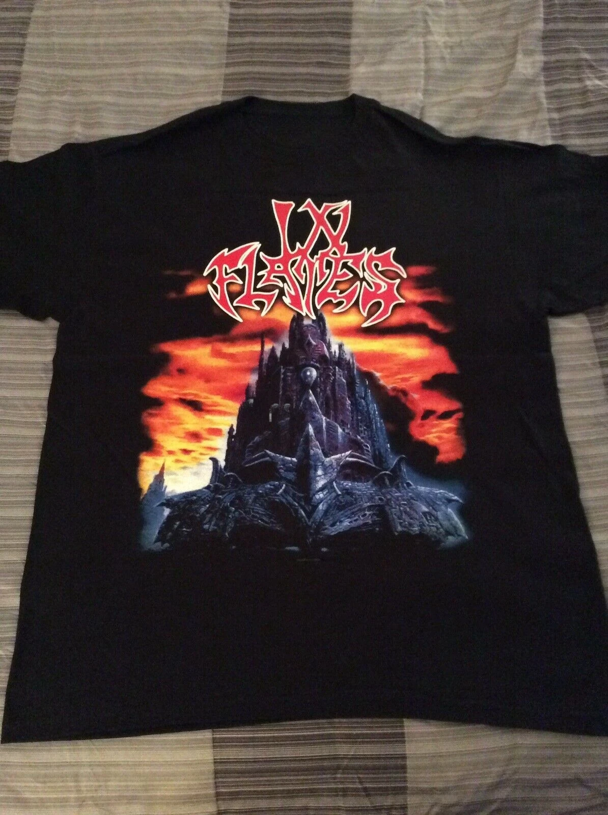 In Flames The Jester Race Shirt Xl,Dark Tranquillity,At The Gates,The Chasm Western Style Printed T-shirt streetwear