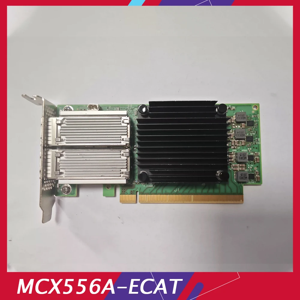 بطاقة شبكة جيجابت بأربعة منافذ كهربائية ، Mellanox G ، cx556A ، 10 ، 42 ، CX556A