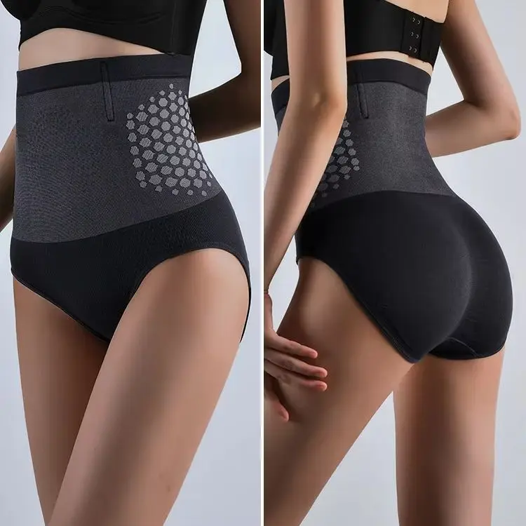 Abdomen Shaping Warm Pants Tummy Control Butt Lift Breathable Waist Shaper Slim Shapewear High Waist Compression Shapewear Pants image 5