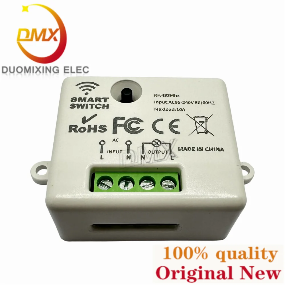 1-5PCS Wireless remote control switch of high quality Wifi+ RF mini intelligent switch without wiring RF433MHz remote controller