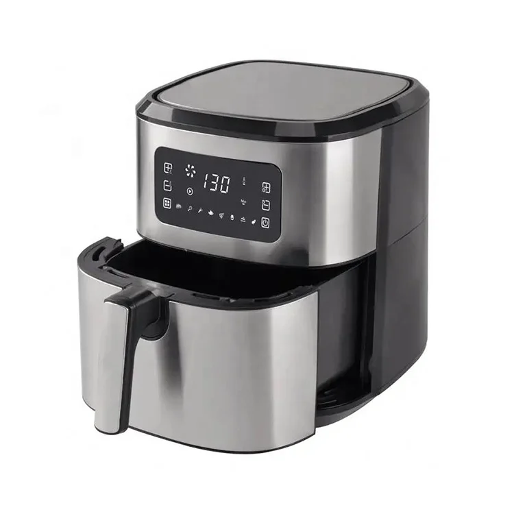 Hot 2023 1700W Powerful Smart Air Fryer 5.5L 6.5L Digital Touch Screen Cooking Oven Nonstick Pot Single