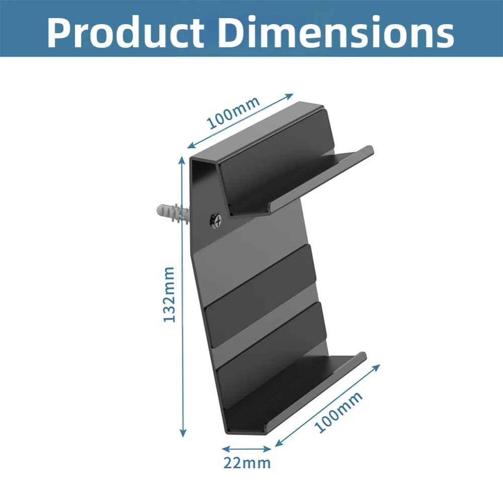 Strong Metal Wall Mount for Tablets and Smartphones Offering Secure Hold and Space Saving Advantages for Kitchen or Workspace