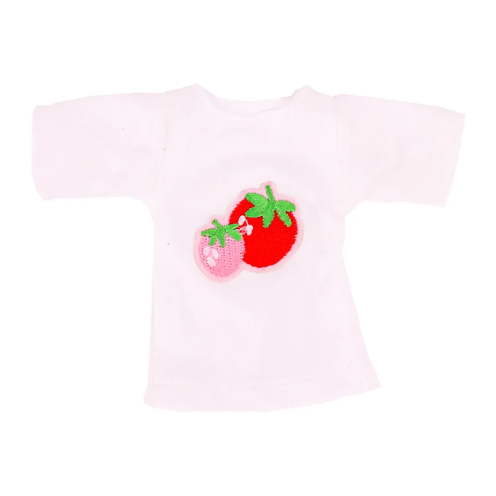 Christmas Big Elf Doll Clothes T-shirt Tops for ELF Doll Baby Toy Accessories For Elf Doll Shoes Outfit For Girl` Children Gift