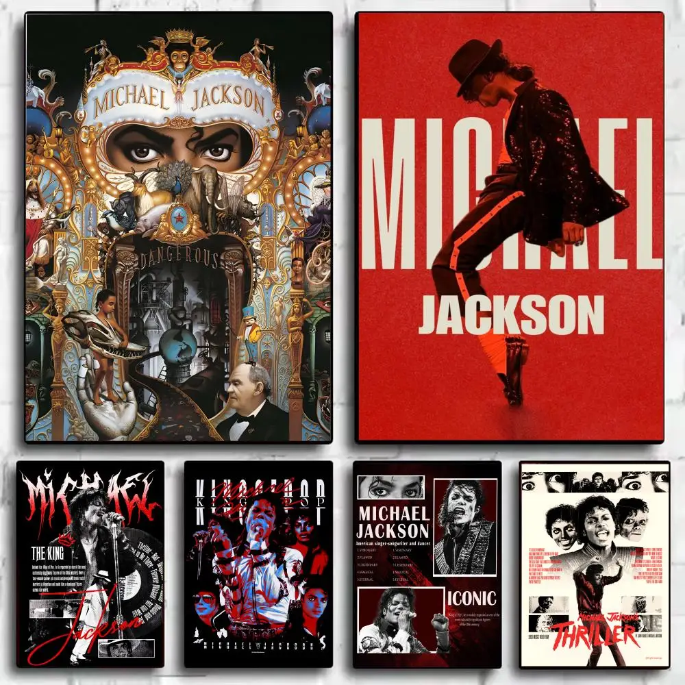 Sänger M-Michael Jackson Poster, moderner ästhetischer Wandkunstdruck, minimalistisches Poster, Schlafzimmer, Wohnzimmer, Heimdekoration, Geschenk