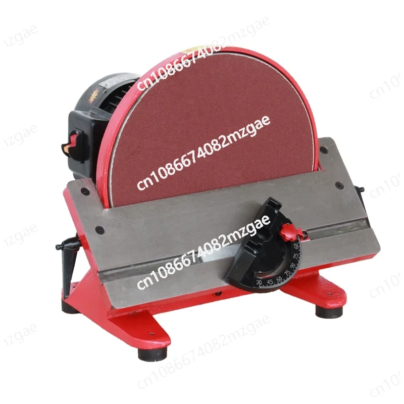 Multifunctional Desktop Belt Sander Portable Sd12 Household Grinder Adjustable Bevel Angle Suitable For Wood & Plastic Polishing
