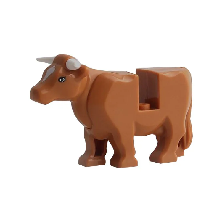 Die Zoo Afrikanische Tier Elefanten Kamel Hirsch Giraffe Gorilla Pferd Tiger Bausteine Mini Action Figure Ziegel Spielzeug Kinder Geschenk – Detail 8