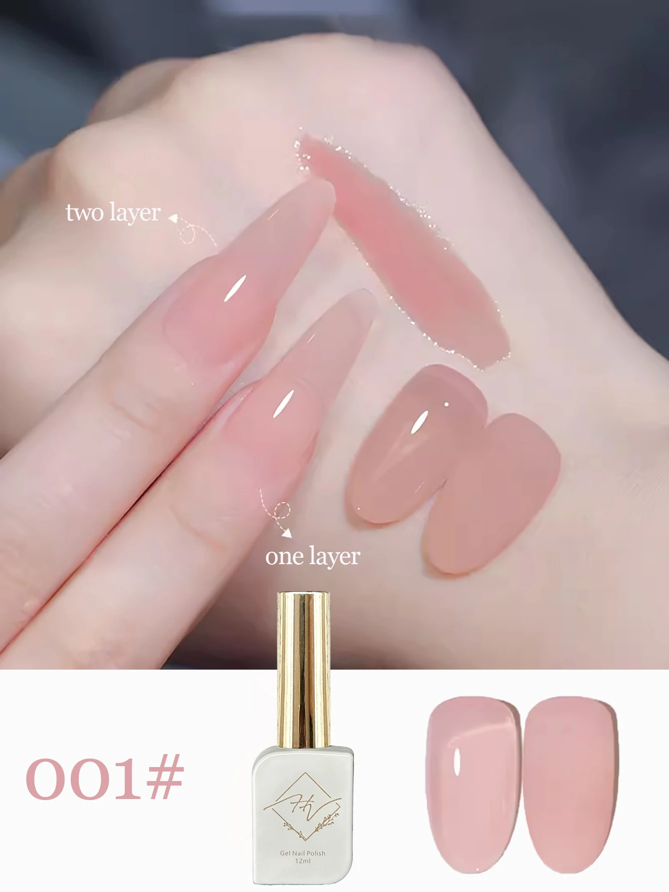 Zh 1-12Pcs 12ML God… - image