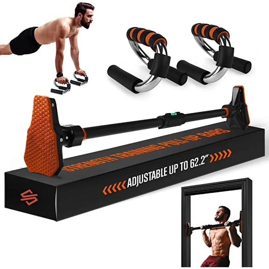 37 Pull Up S-förmiges Push-Up-Trainingsgerät-Set für das Krafttraining des gesamten Oberkörpers mit automatischem Verriegelungsmechanismus und Komfort