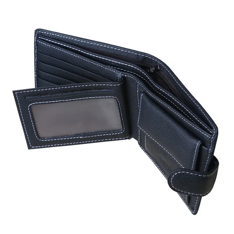 Portafogli da uomo in vera pelle di nuovo arrivo con portamonete porta soldi porta carte di credito porta carte di credito per uomo