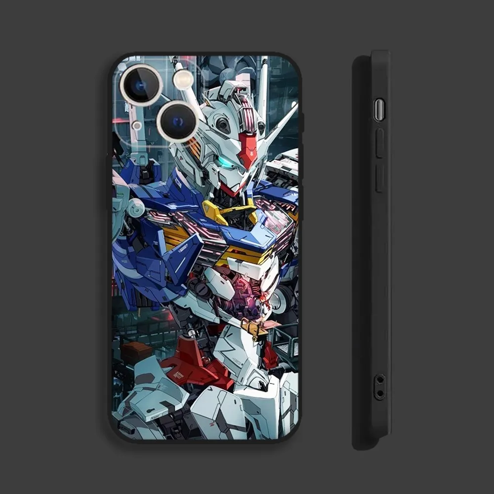 G-Gundam Barbatos Anime Cover Phone Case For iPhone 15,14,13,12,11 Plus,Pro,Max,XR,XS,X,7,8 Plus,SE,Mini Silicone Soft