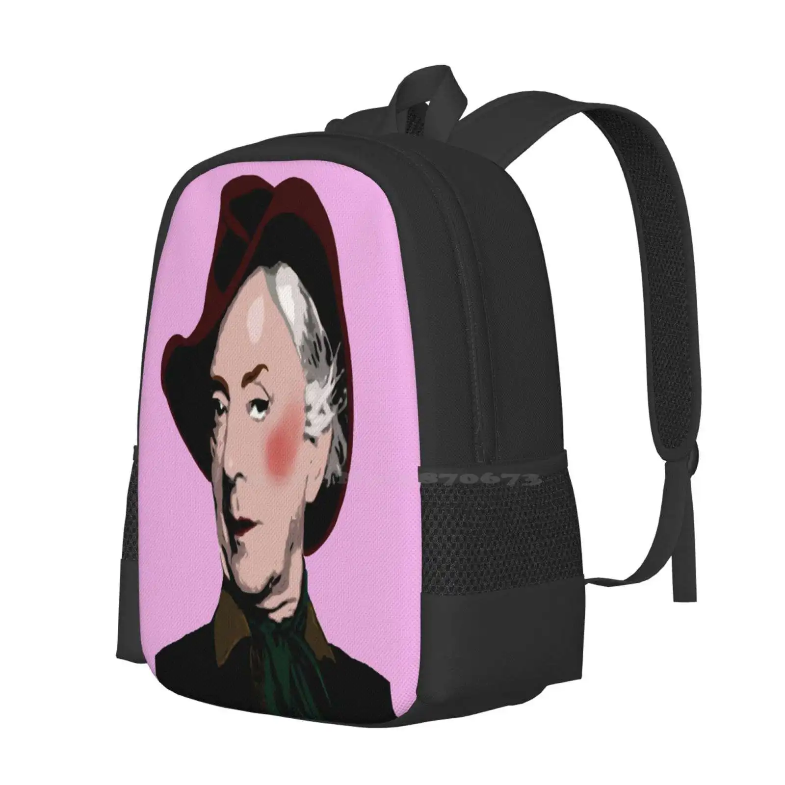 Quentin Crisp Icon Hot Sale Schoolbag Backpack Fashion Bags Quentin Crisp The Ciivil Servant Legal Alien Englishman In New York