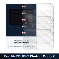 3D yazıcı aksesuarı 5 adet anyphoton foton Mono 2 LCD 3D yazıcı için 6.6 inç ekran koruyucu Film