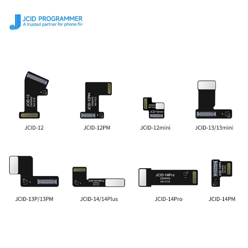 JCID Tag-On Rear Camera Repair FPC flex cable for iphone12 to 16promax