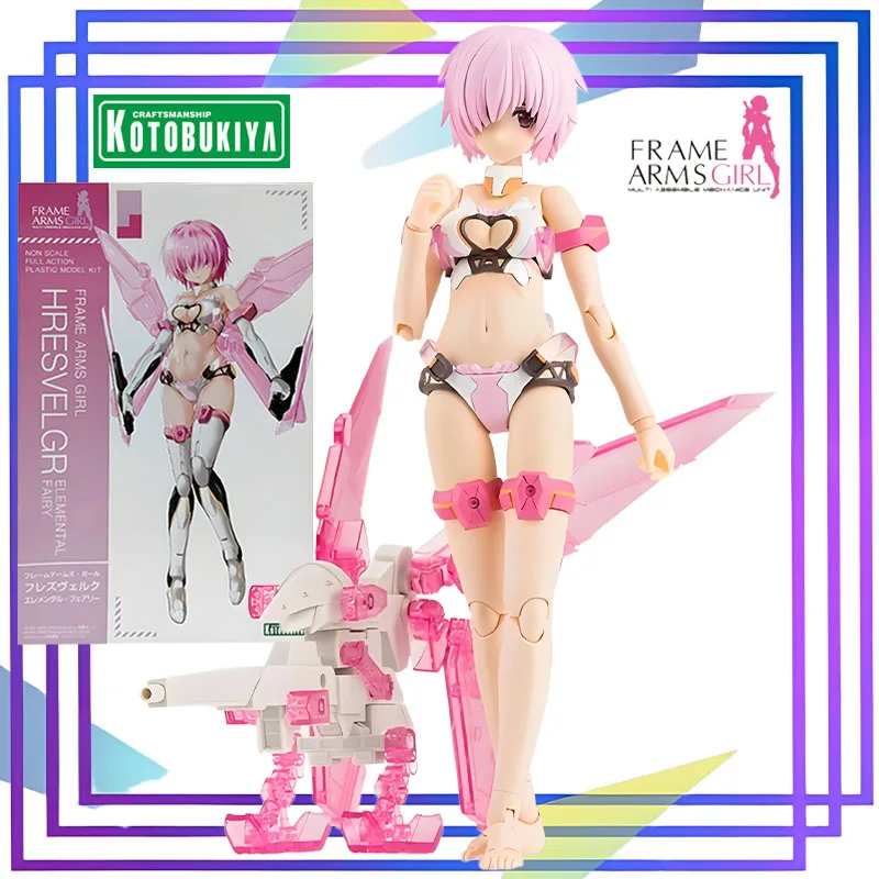 

Kotobukiya Original Frame Arms Girl Series 《MASTERFILE BOX Griffon: Elemental Sprite》Модель сборки игрушек Коллекционная модель