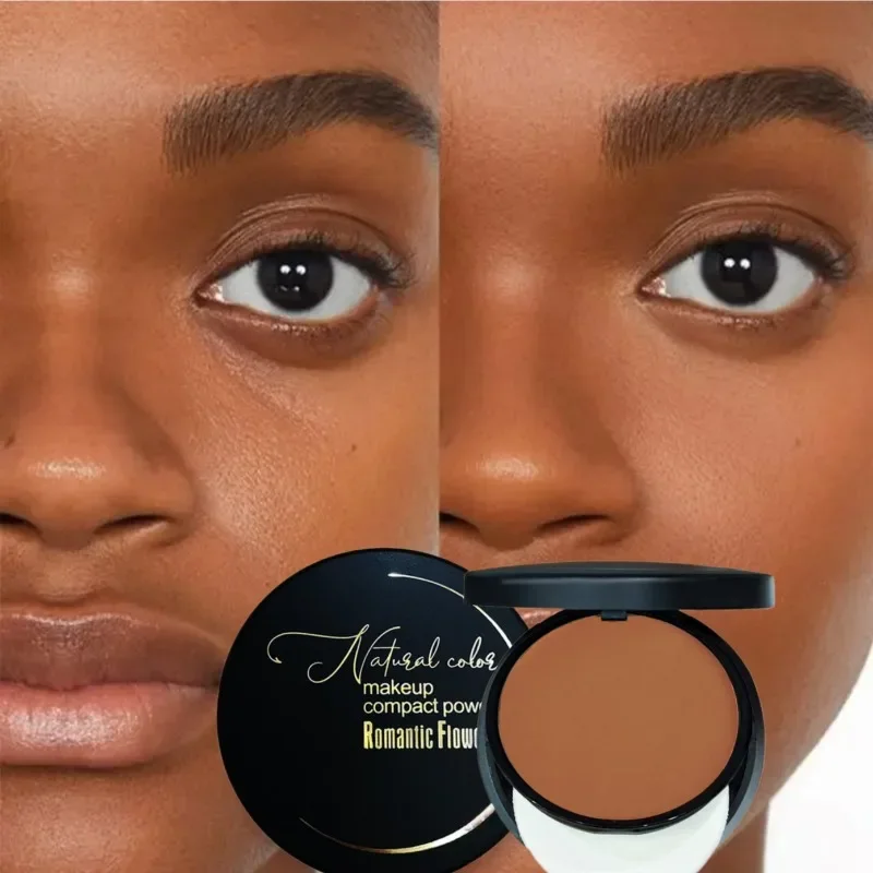 Trucco opaco con controllo dell'olio Cipria fissante sciolta Correttore viso impermeabile a lunga durata con soffio di cipria e trucco viso a specchio