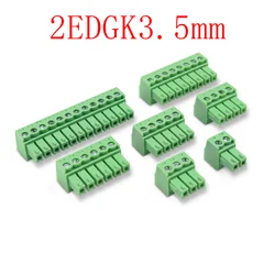 10PCS KF2EDGK 3.5 2P-10P PCB TERMINAL BlOCKS 15EDGK 3.5mm 2PIN -10PIN MC 1,5/ 2-ST-3.5 - 1803578 PHOENIX CONTACT KEFA DEGSON