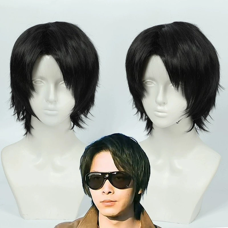 

Парик для косплея Kamen Rider Series Аниме Парик Shadow Moon Короткая аниме-игра Парик для ролевых игр Мужской синтетический парик аниме для аниме-игры