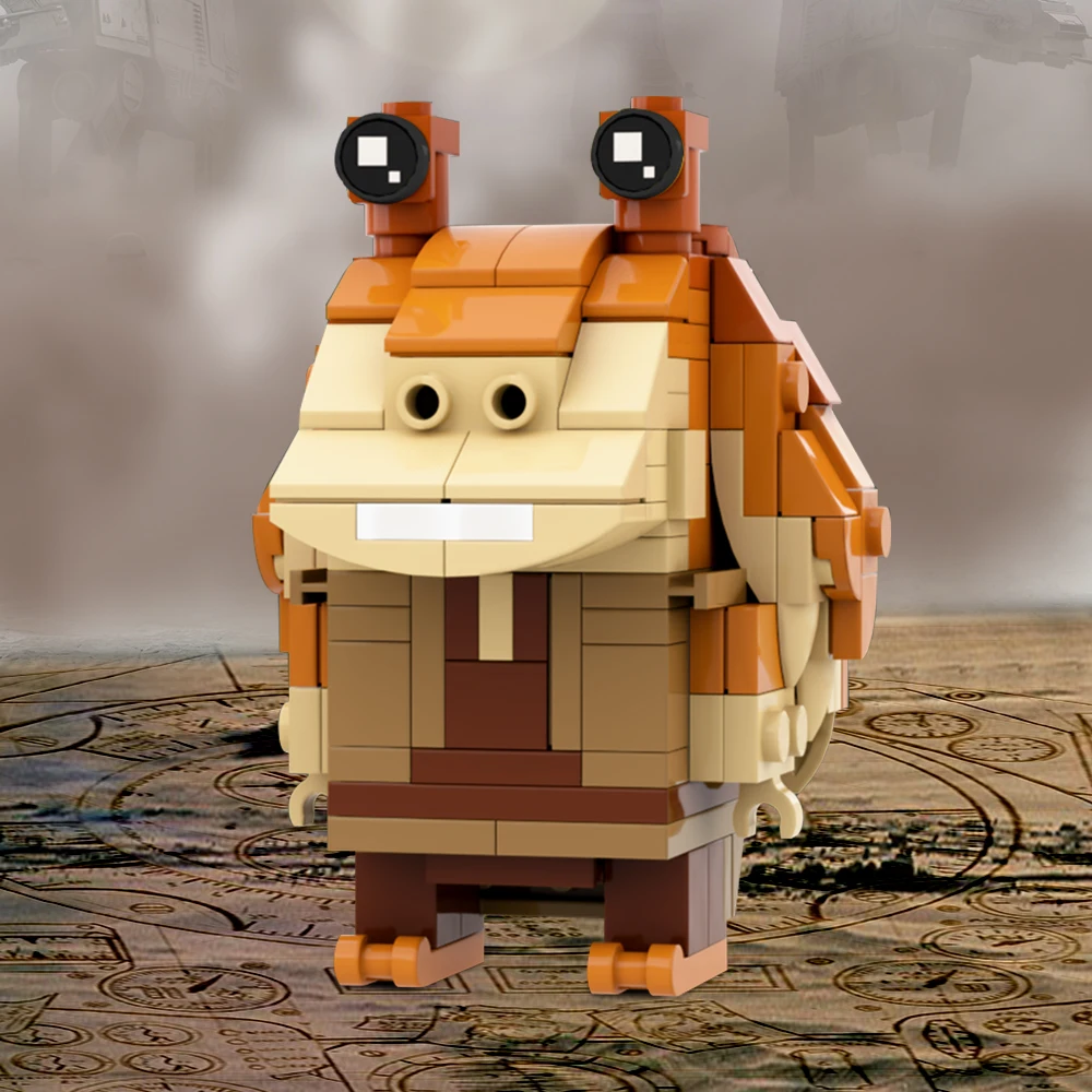 MOC فيلم الفضاء Lukeeds الشكل دارث مول Brickheadz الطوب إله الحرب شخصيات كرتونية كراتوس أتريوس لعبة مكعبات البناء