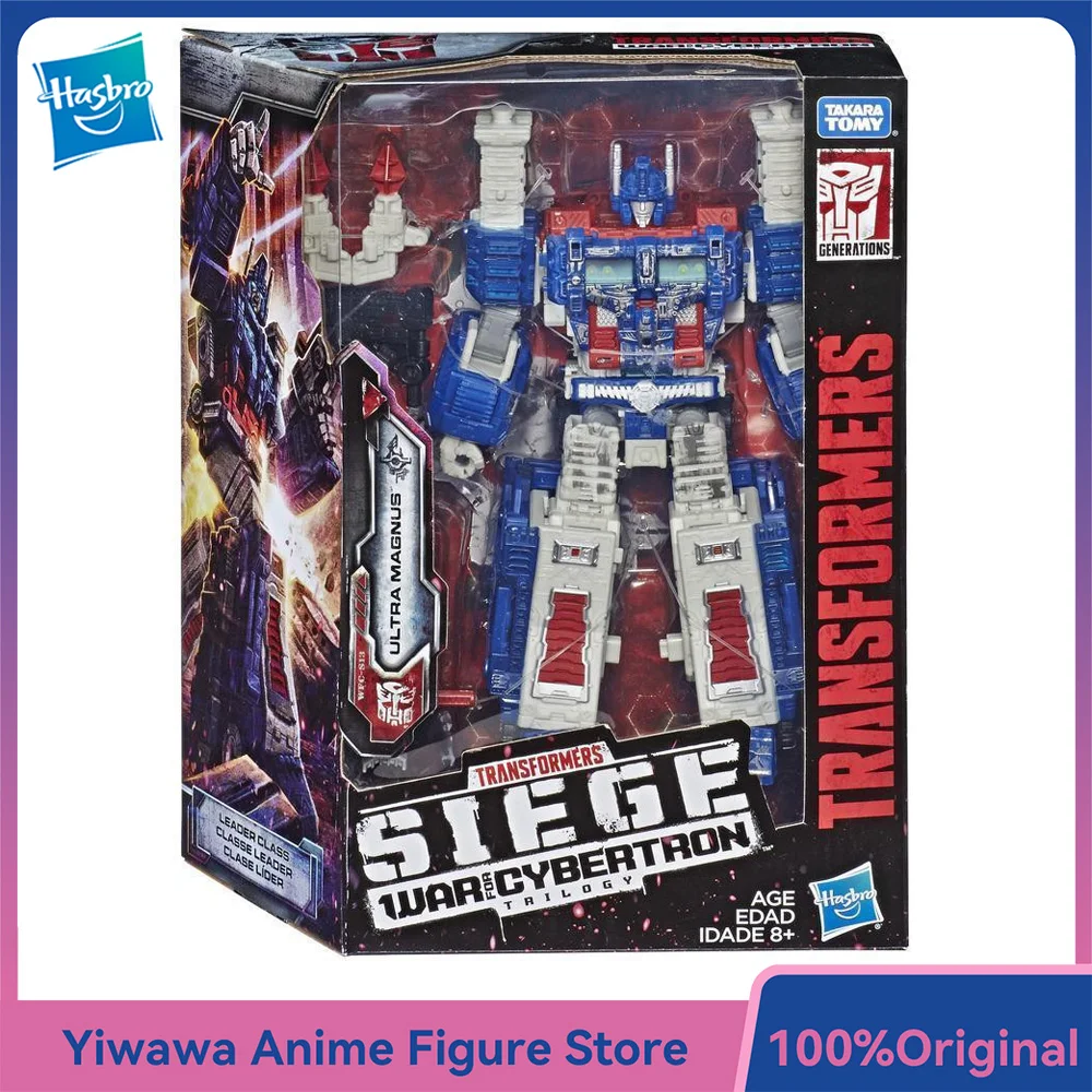 [Auf Lager] Hasbro Transformers War for Cybertron Siege Ultra Magnus Great 21 cm Leader Class Action Robot Anime Figur Modell Spielzeug