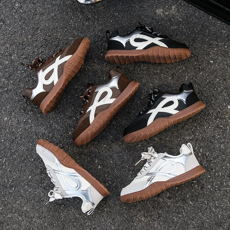 

Children's Casual Flats 2025 Spring Autumn New Fashion Boys' Soft Sole Outdoor Sneakers Comfortable Non Slip Girls Running Shoes