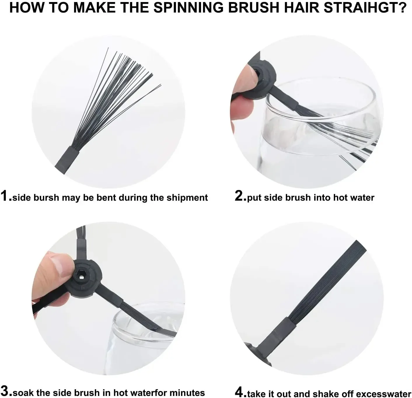 Replacement Parts For ILIFE V3 V3s V5 V5s Pro x5 V55 V50 Robotic Vacuum Cleaner, Hepa Filter Side Brush Accessories