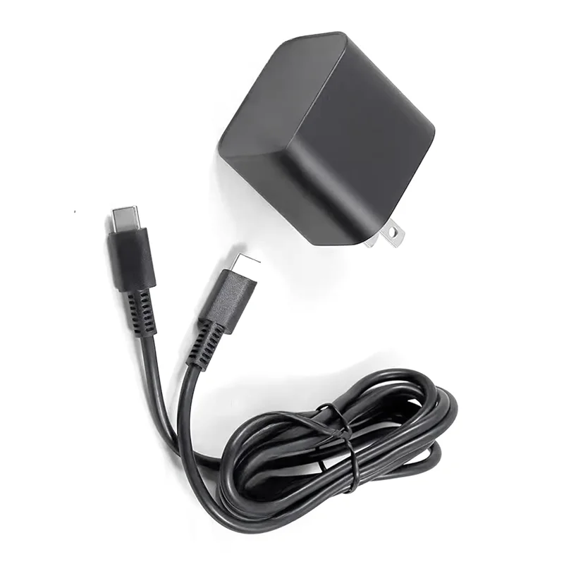

A13E-60W AC Adapter Fast Charger For Switch 2 Support TV Mode Type C Power Supply Wall Charger Accessories US Plug