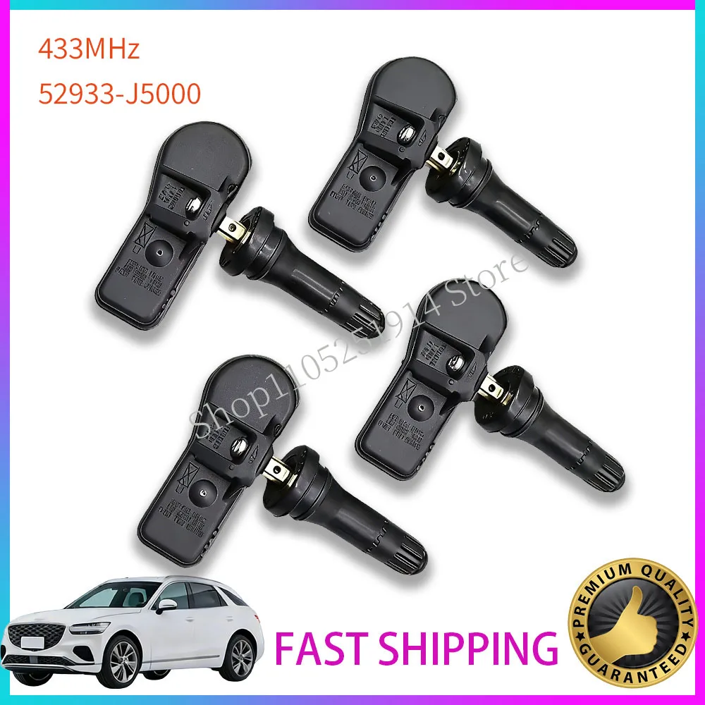 NEW TPMS 52933-J5000 FOR Genesis G70 Kia Stinger 52933J5000 Tire Pressure Monitor TPMS Sensor 433MHz